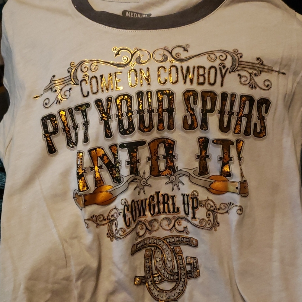 Cowgirl Up tshirt